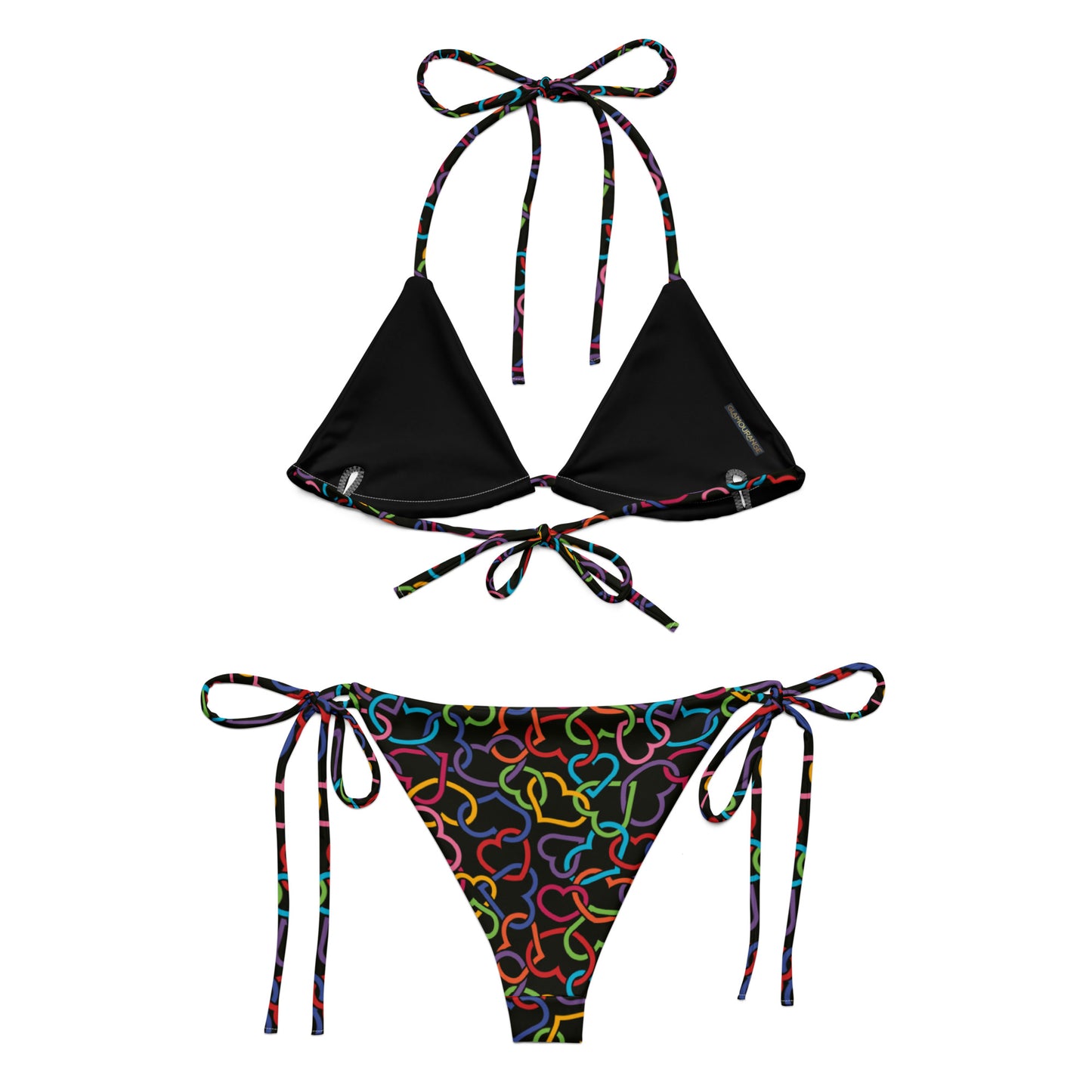 String Bikini (Glamourange Women Swimwear By Patterns - 0020 Model)