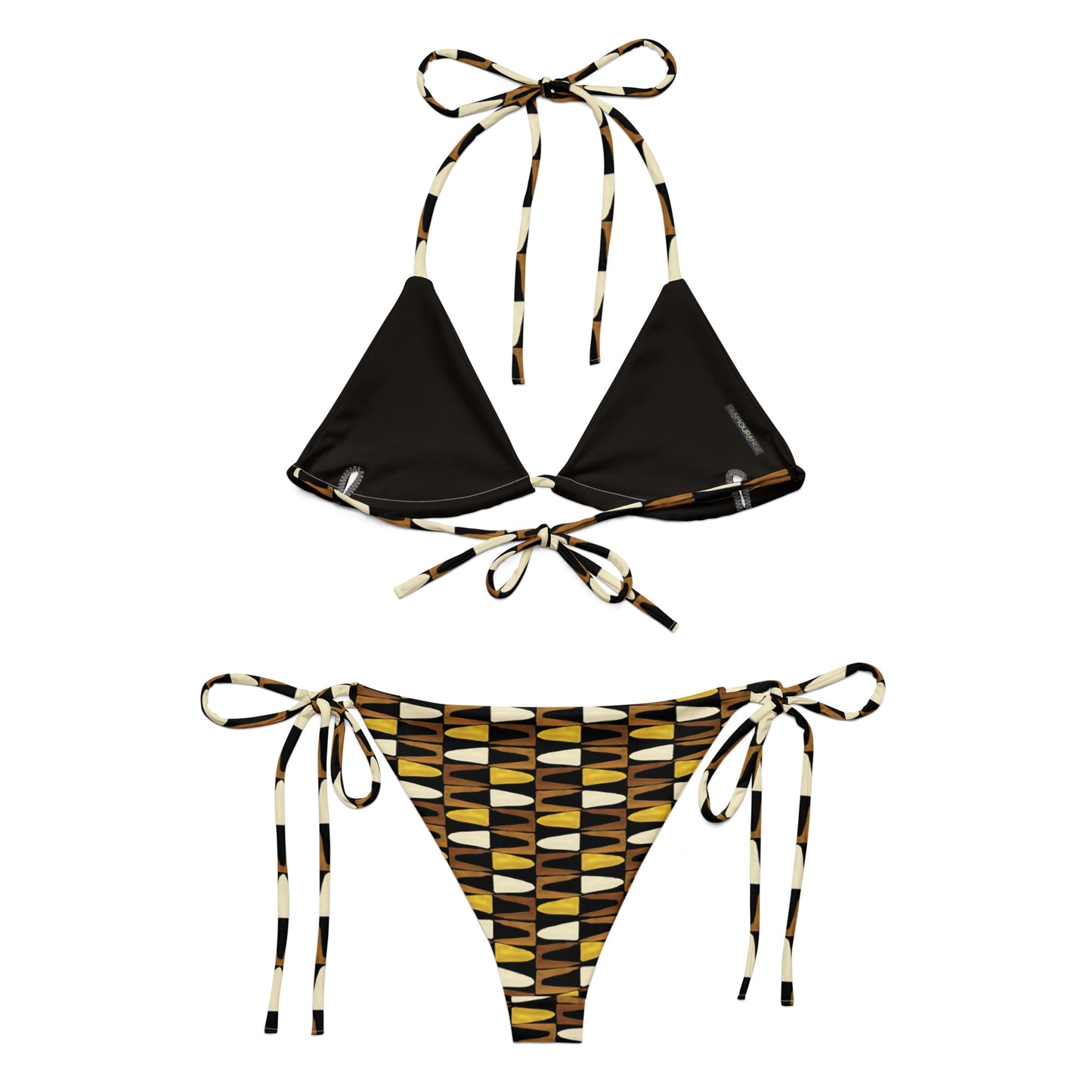 String Bikini (Glamourange Women Swimwear By Patterns - 0074 Model)