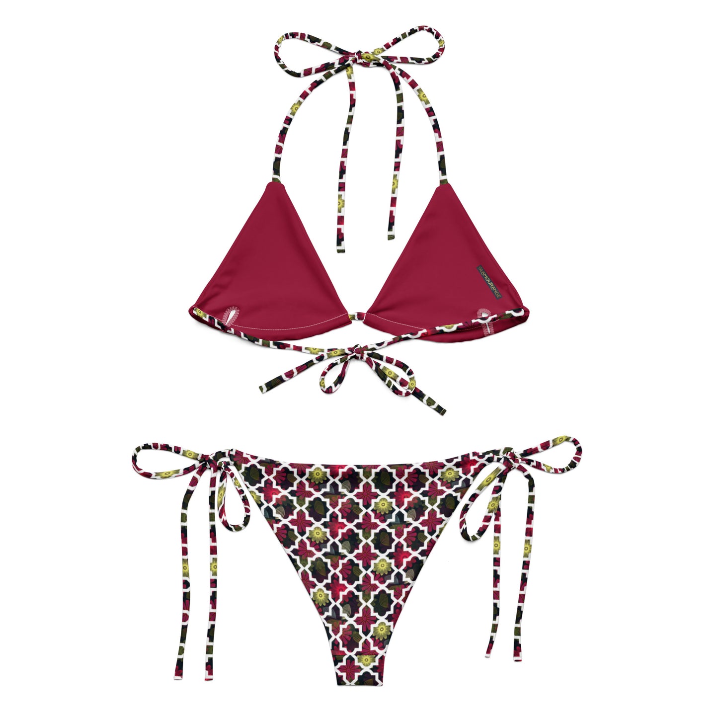 String Bikini (Glamourange Women Swimwear By Patterns - 0077 Model)