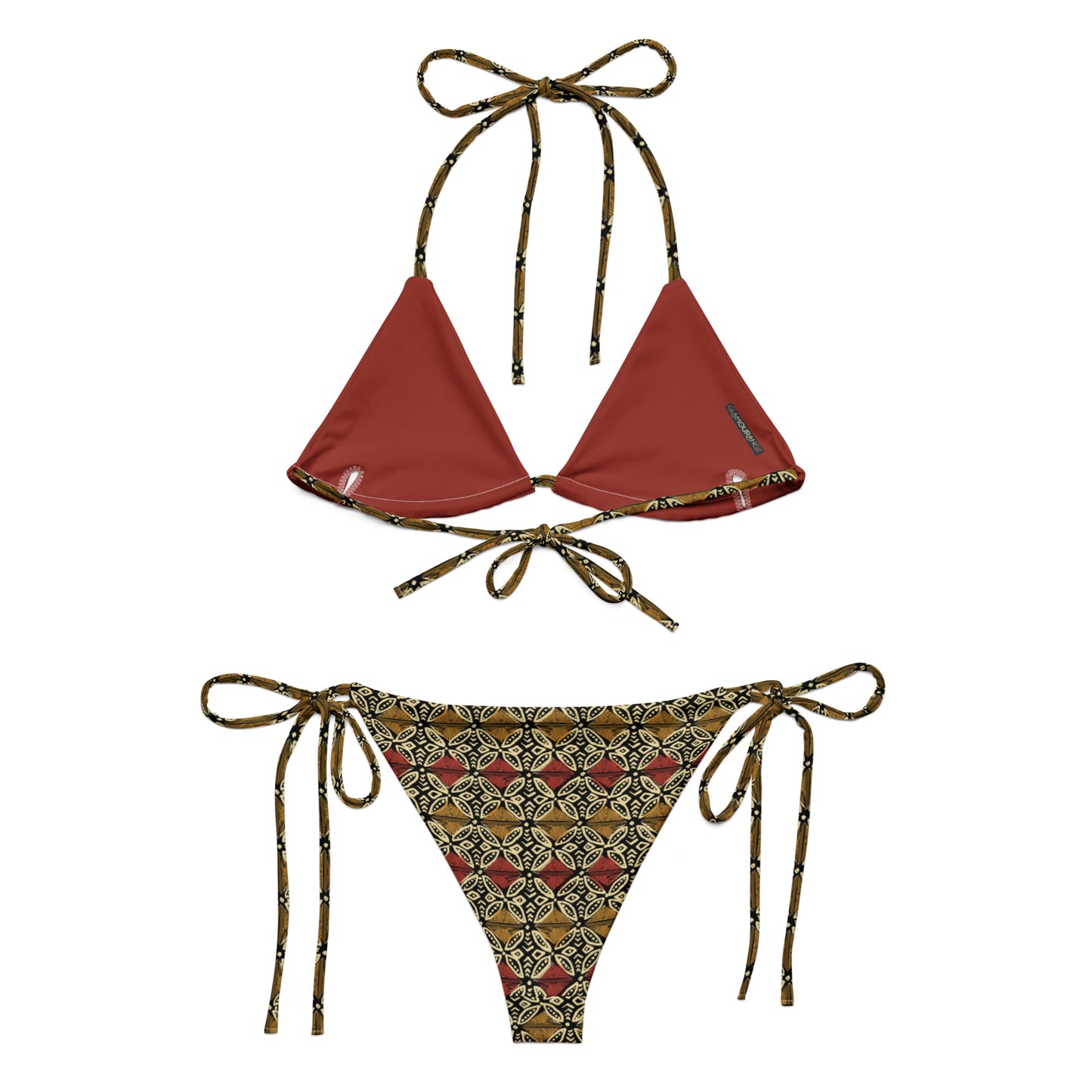 String Bikini (Glamourange Women Swimwear By Patterns - 0078 Model)