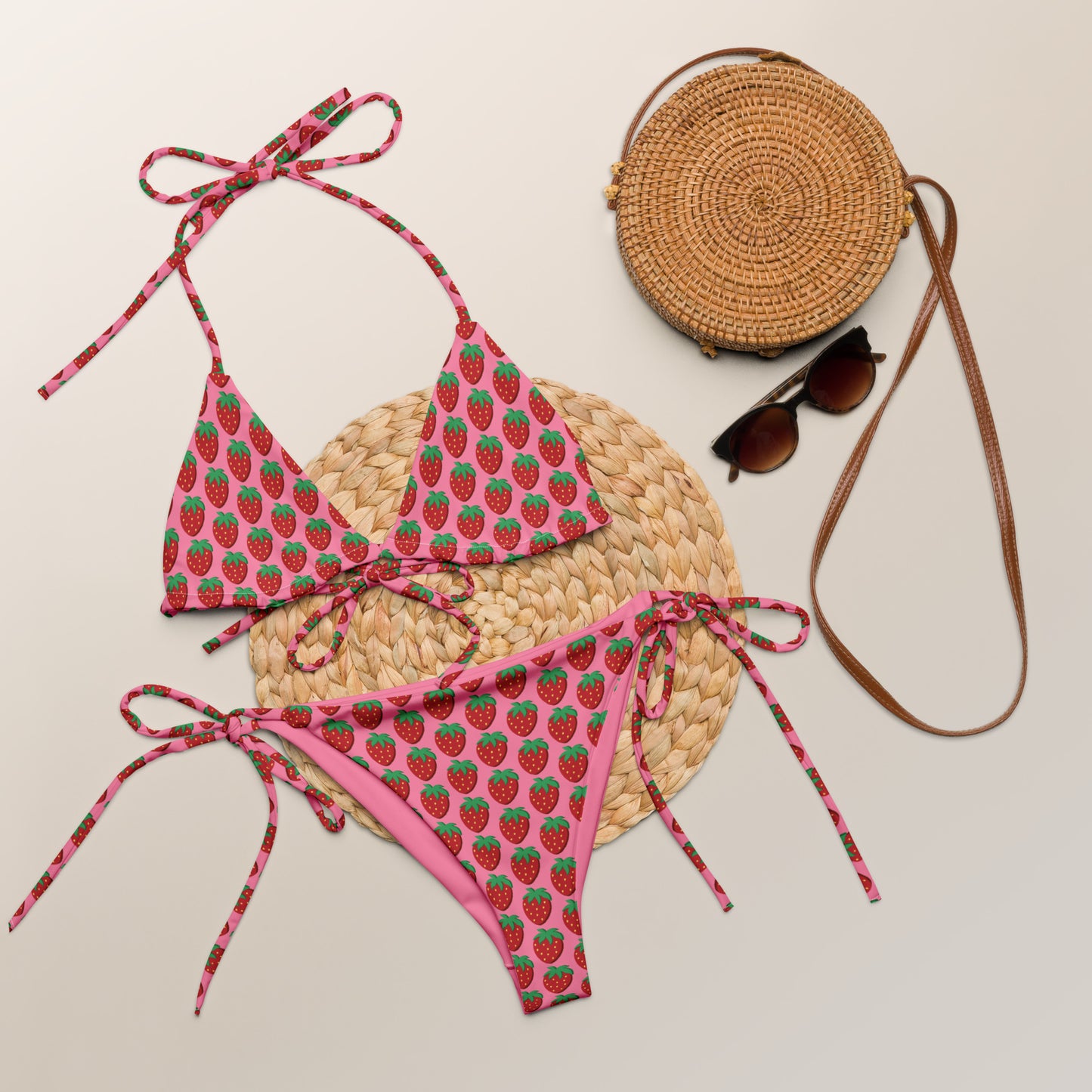 String Bikini (Glamourange Women Swimwear By Patterns - 001 Model)