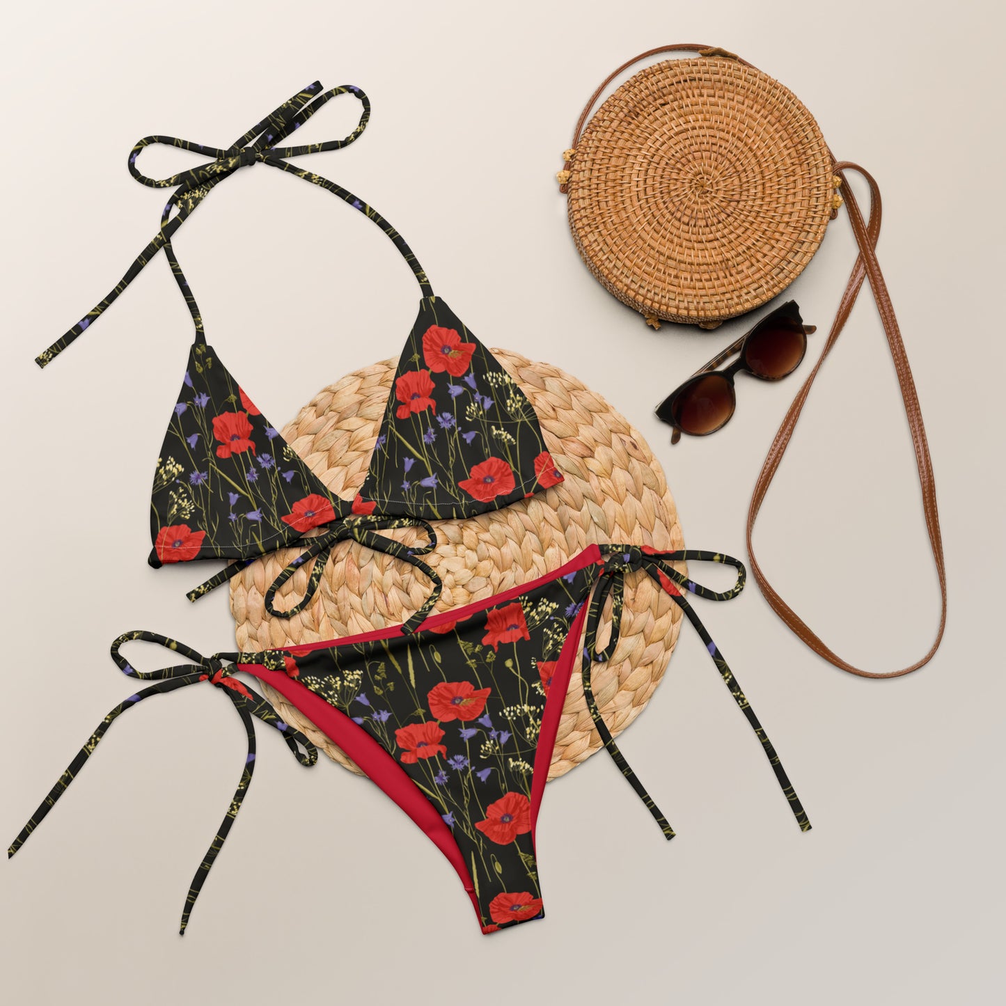 String Bikini (Glamourange Women Swimwear By Patterns - 007 Model)