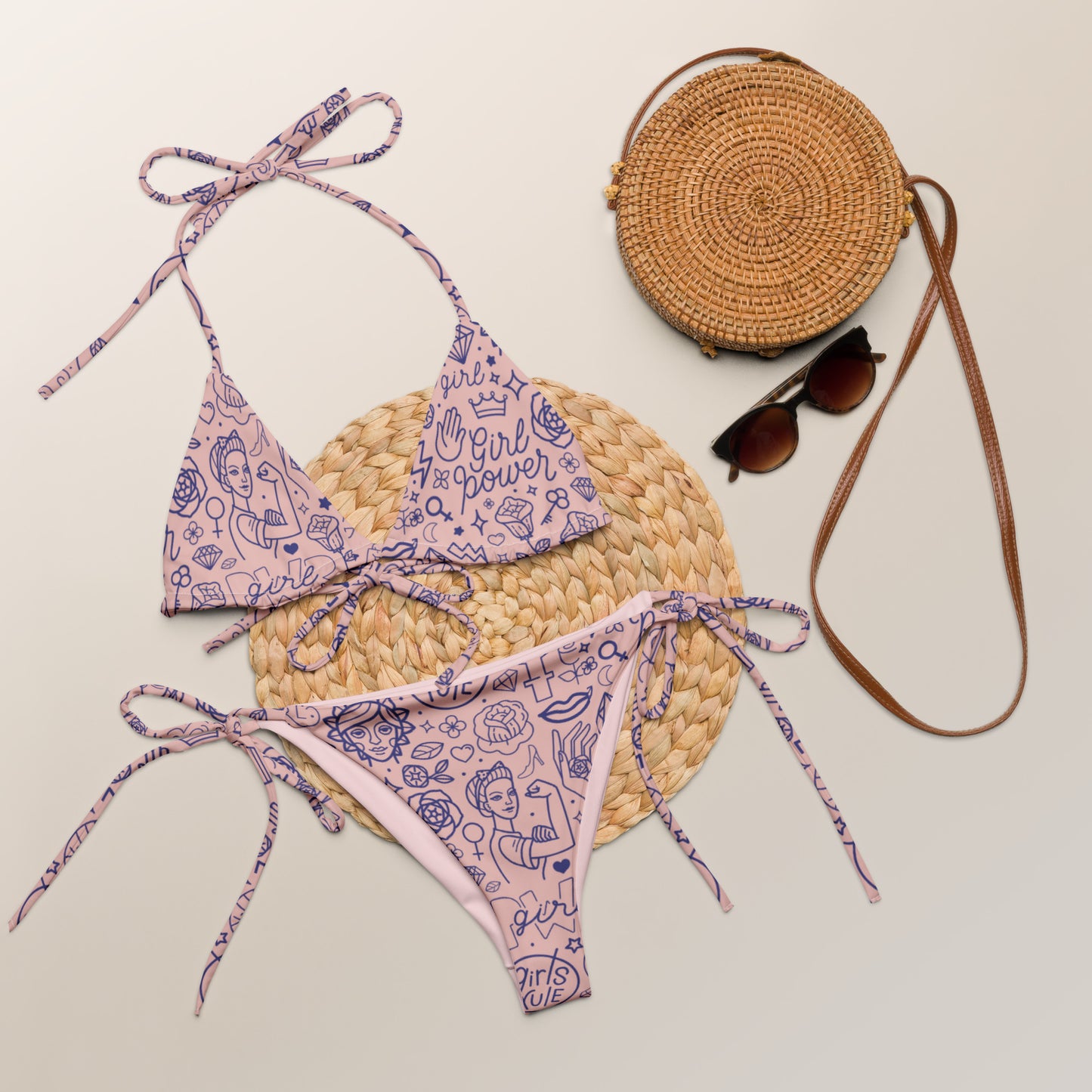 String Bikini (Glamourange Women Swimwear By Patterns - 0015 Model)