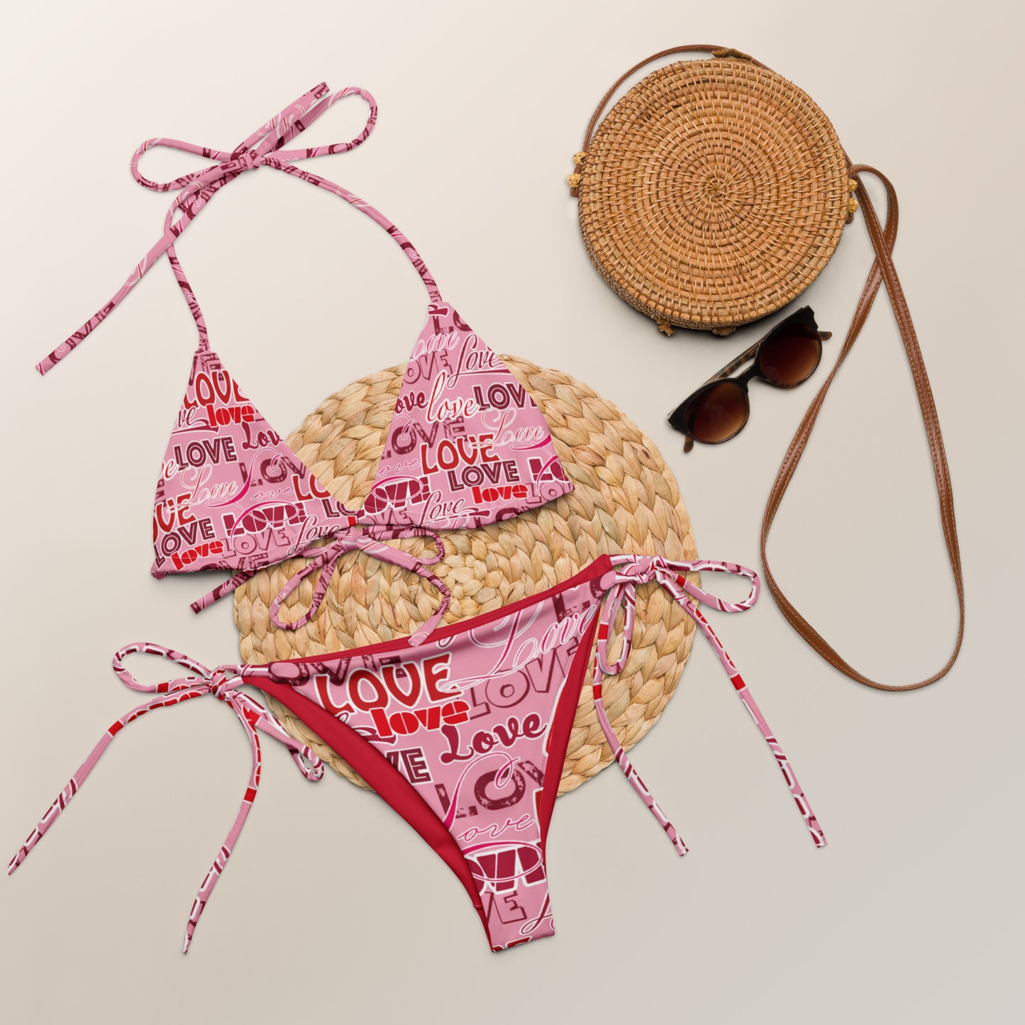 String Bikini (Glamourange Women Swimwear By Patterns - 0018 Model)