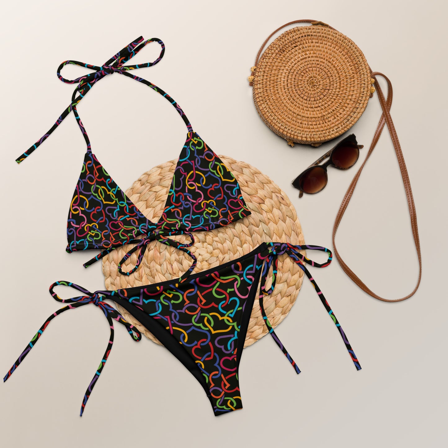 String Bikini (Glamourange Women Swimwear By Patterns - 0020 Model)