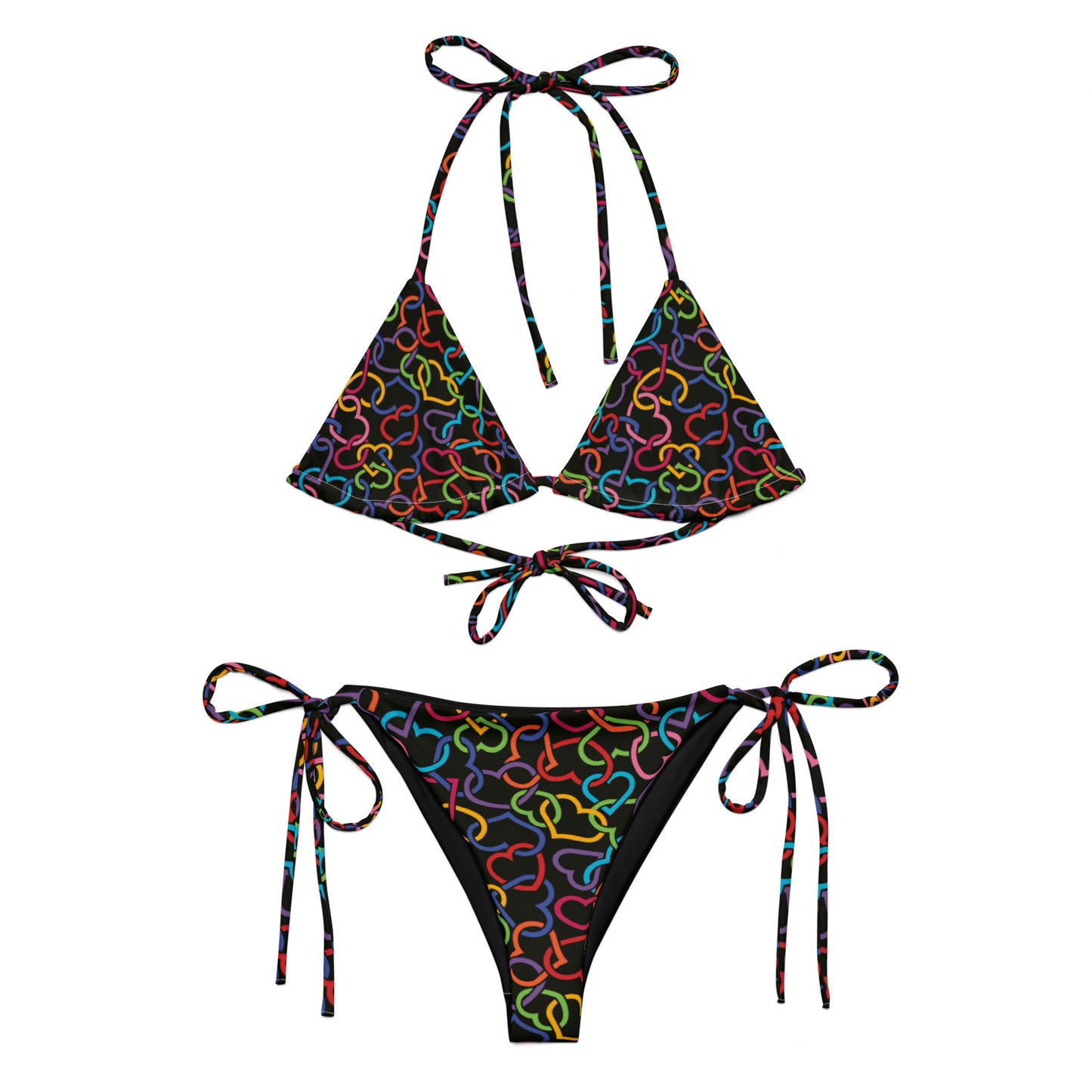 String Bikini (Glamourange Women Swimwear By Patterns - 0020 Model)