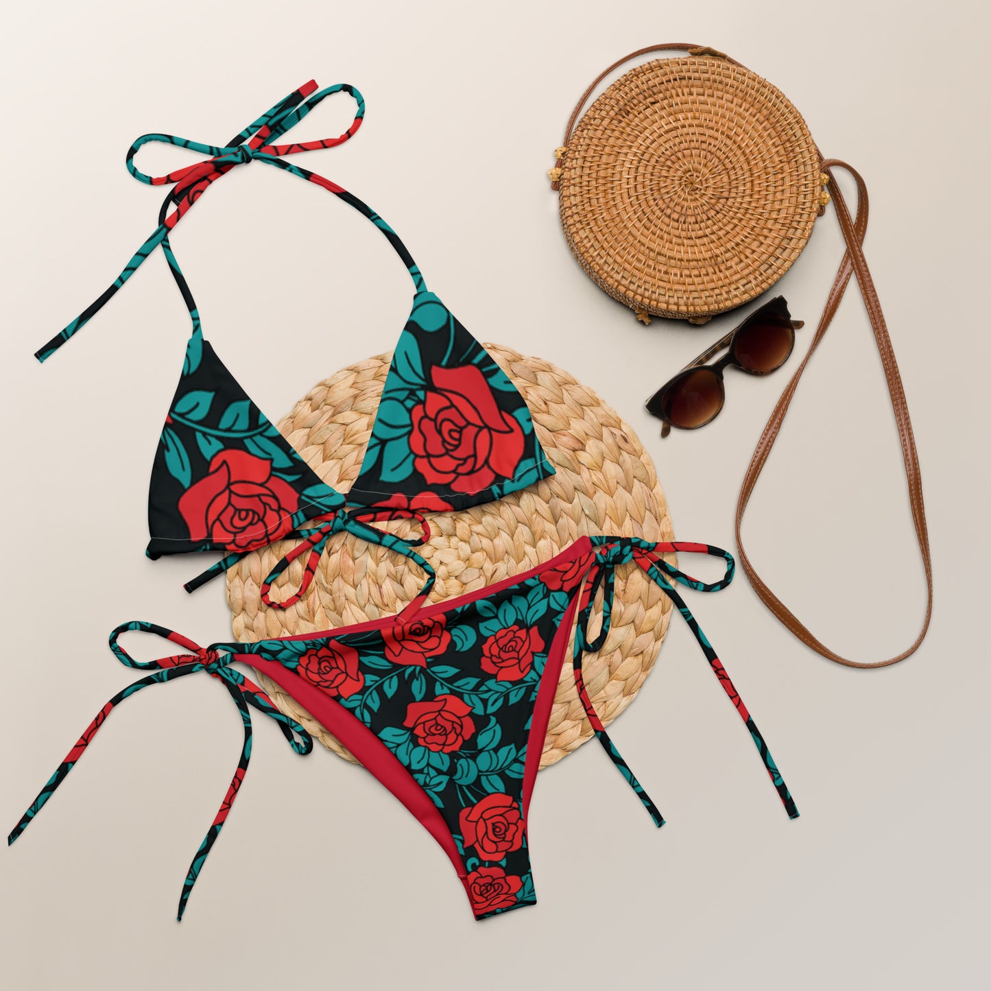 String Bikini (Glamourange Women Swimwear By Patterns - 0022 Model)
