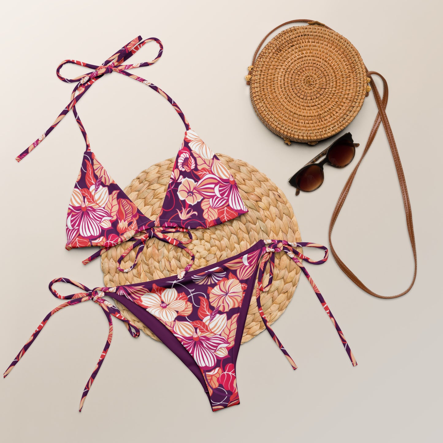 String Bikini (Glamourange Women Swimwear By Patterns - 0028 Model)