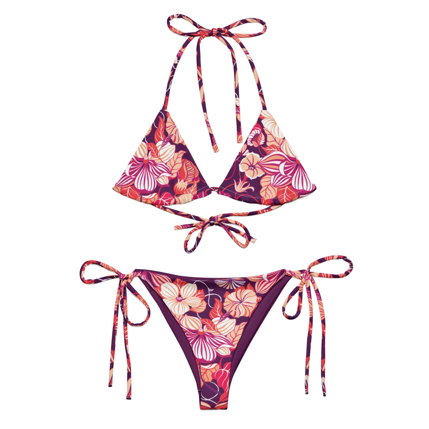 String Bikini (Glamourange Women Swimwear By Patterns - 0028 Model)