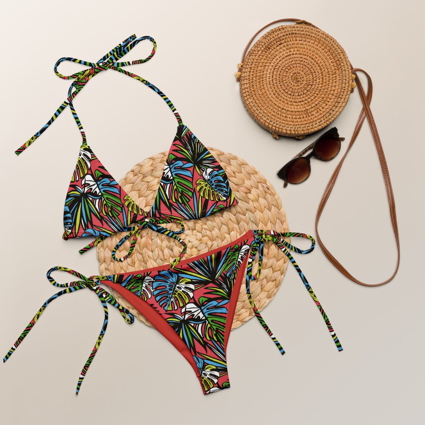 String Bikini (Glamourange Women Swimwear By Patterns - 0033 Model)