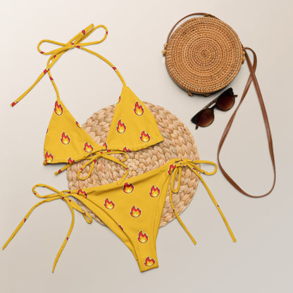 String Bikini (Glamourange Women Swimwear By Patterns - 0040 Model)