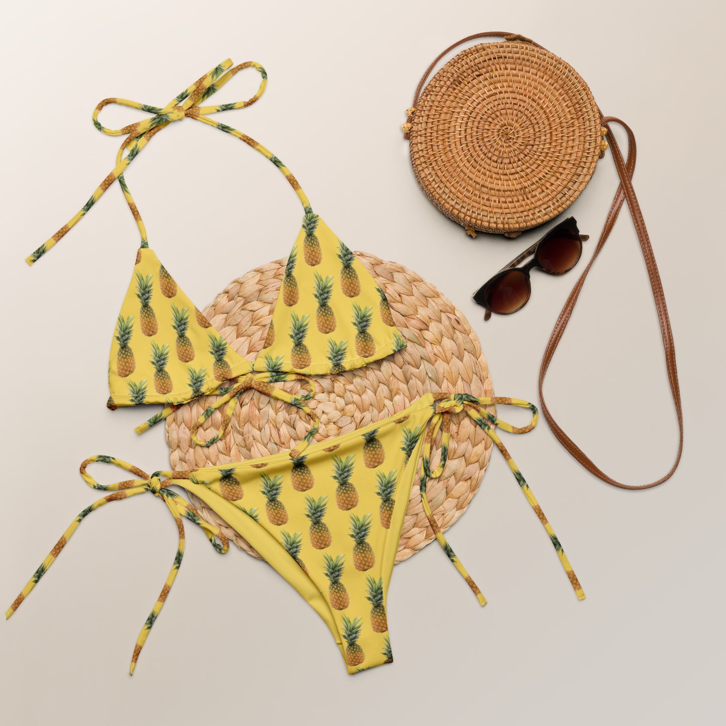 String Bikini (Glamourange Women Swimwear By Patterns - 0046 Model)