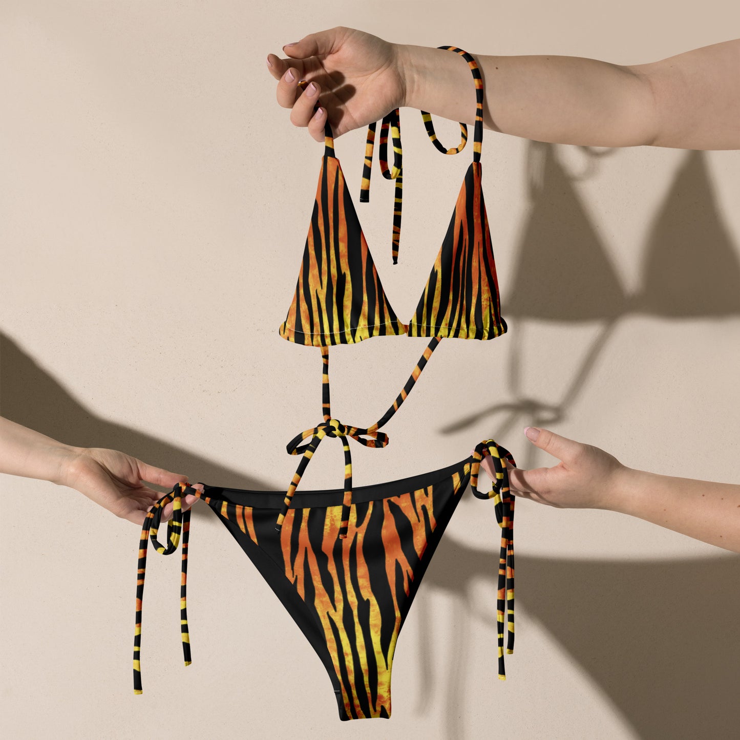 String Bikini (Glamourange Women Swimwear By Patterns - 0051 Model)