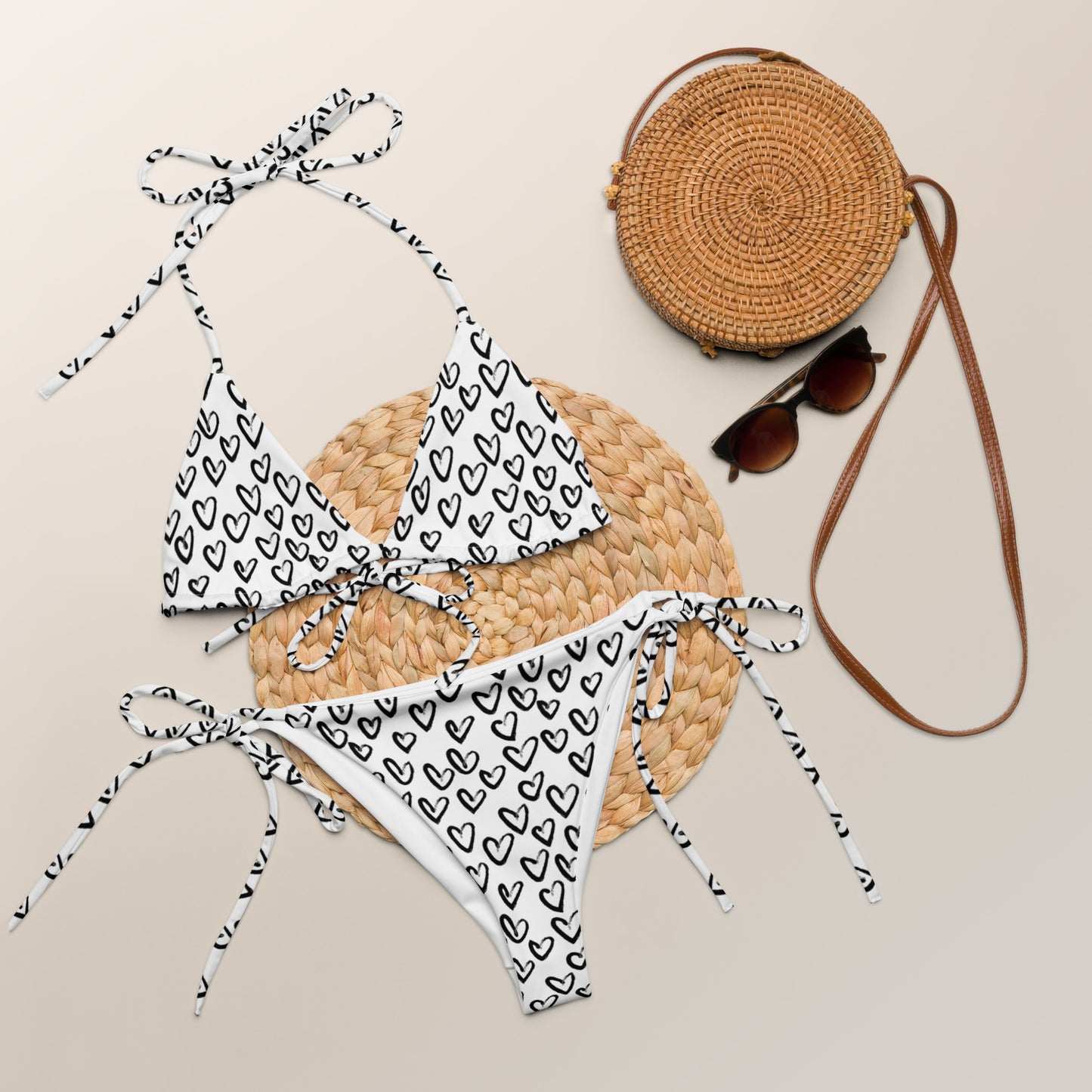 String Bikini (Glamourange Women Swimwear By Patterns - 0056 Model)