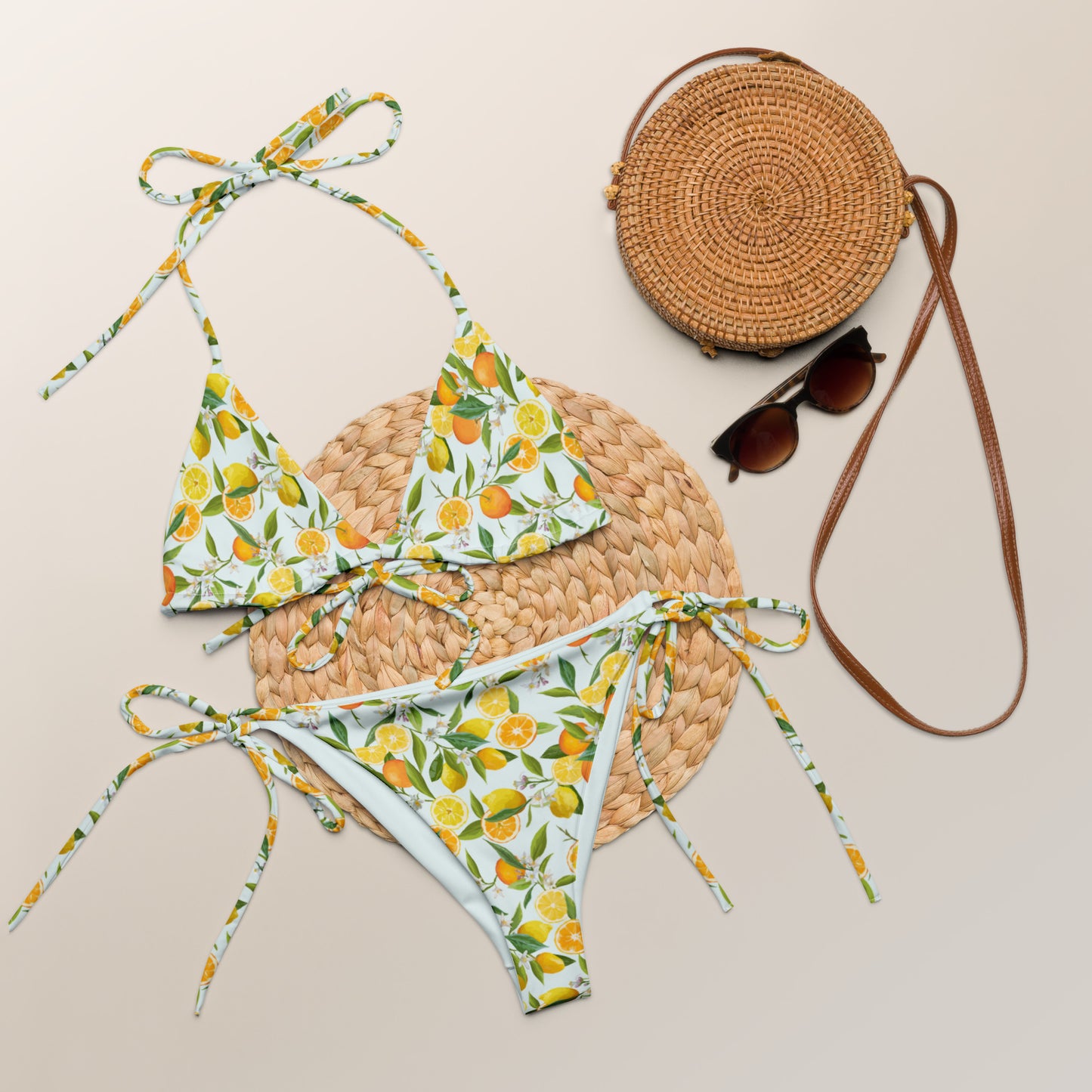 String Bikini (Glamourange Women Swimwear By Patterns - 0068 Model)