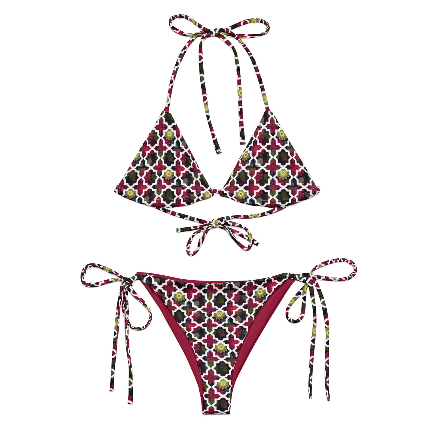 String Bikini (Glamourange Women Swimwear By Patterns - 0077 Model)