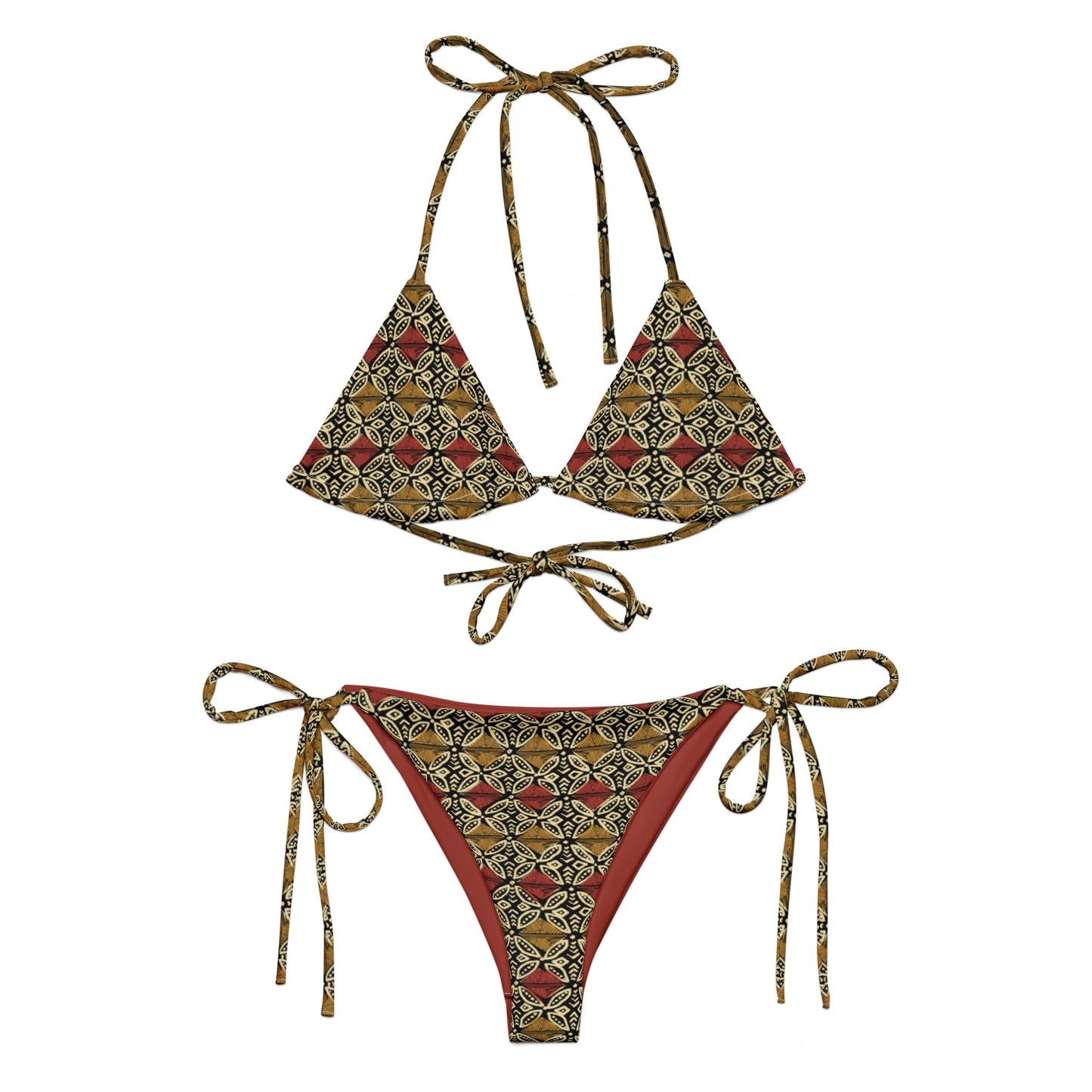 String Bikini (Glamourange Women Swimwear By Patterns - 0078 Model)