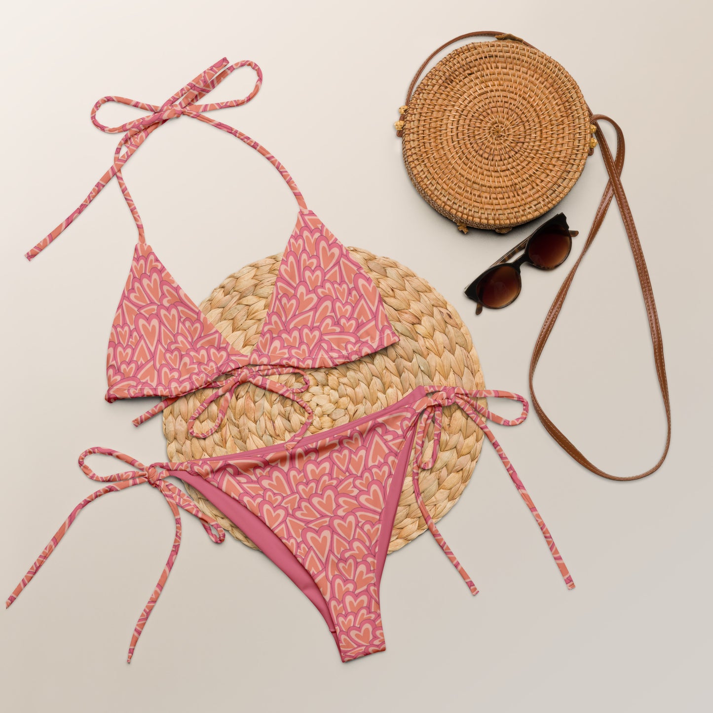 String Bikini (Glamourange Women Swimwear By Patterns - 0079 Model)