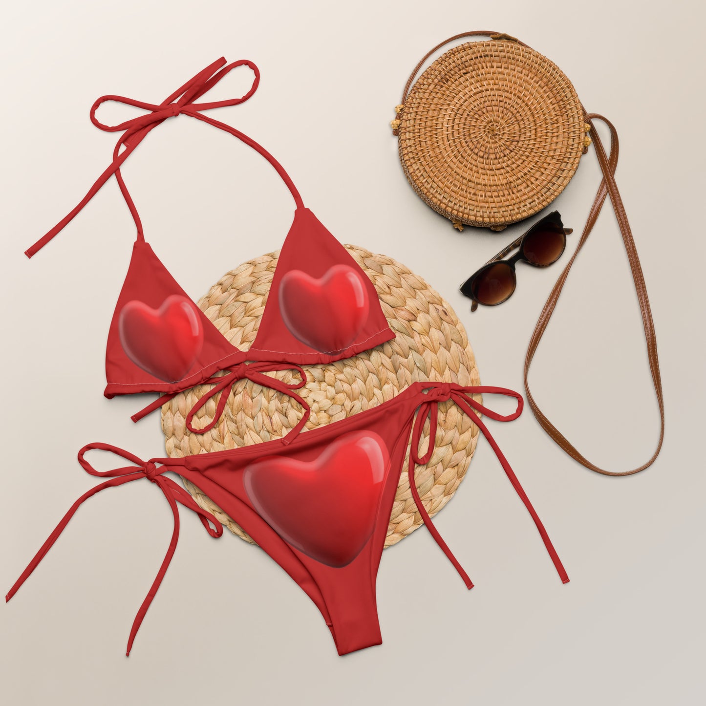 String Bikini (Glamourange Women Swimwear By Patterns - 0081 Model)