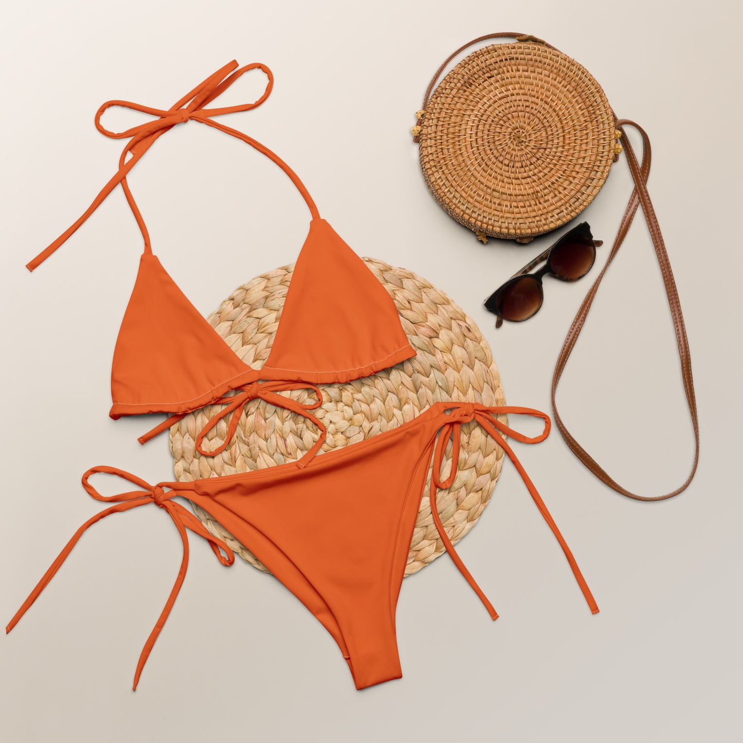 String Bikini (Glamourange Women Swimwear By Colours - 003 Model)