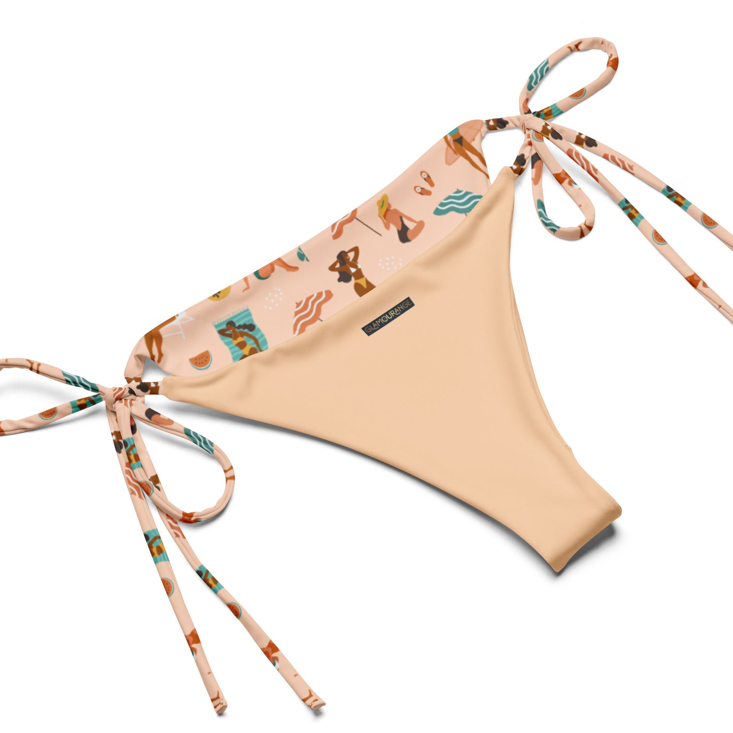String Bikini (Glamourange Women Swimwear By Patterns - 0016 Model)