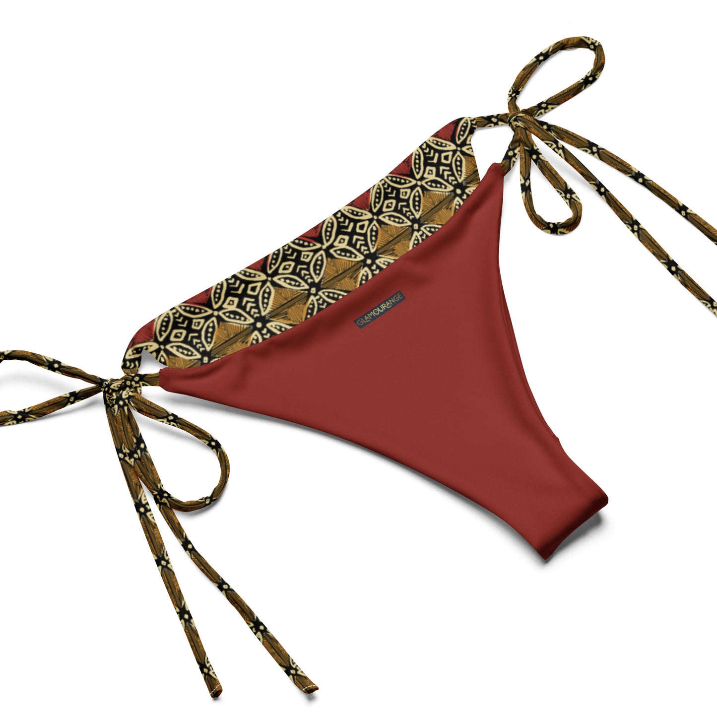 String Bikini (Glamourange Women Swimwear By Patterns - 0078 Model)