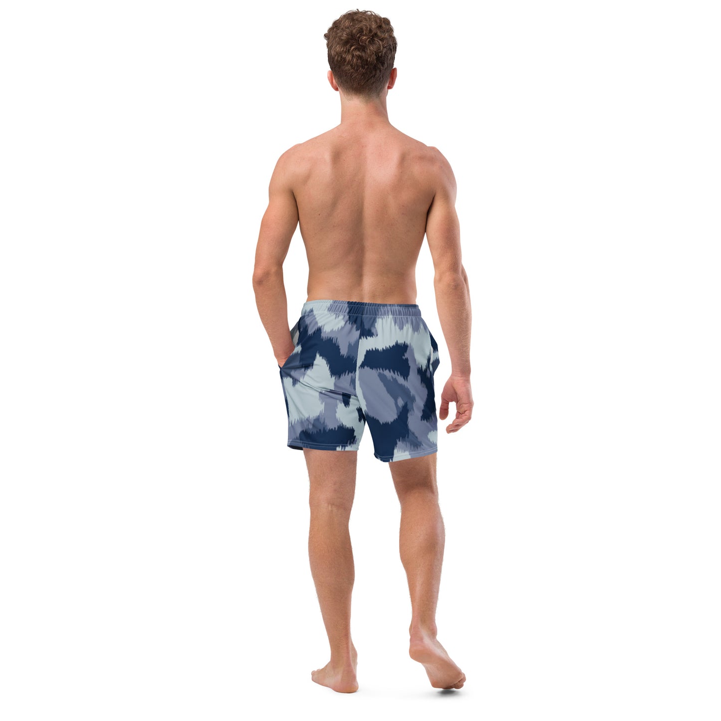 Men's Swim Trunks (Glamourange Mens Swim Trunks By Patterns - 003 Model)