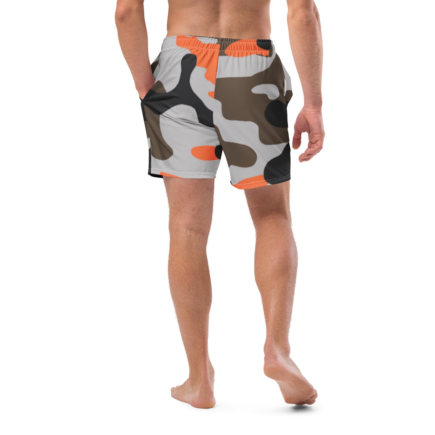 Men's Swim Trunks (Glamourange Mens Swim Trunks By Patterns - 004 Model)