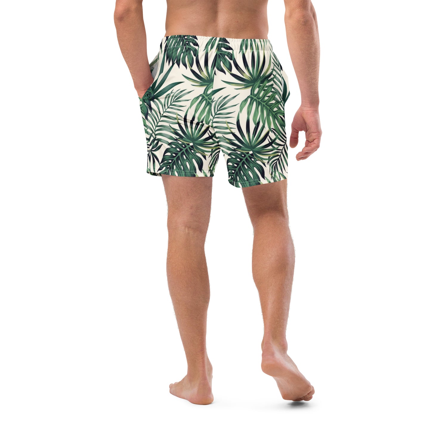 Men's Swim Trunks (Glamourange Mens Swim Trunks By Patterns - 009 Model)