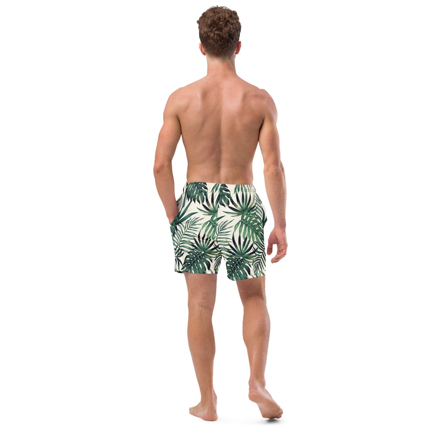 Men's Swim Trunks (Glamourange Mens Swim Trunks By Patterns - 009 Model)