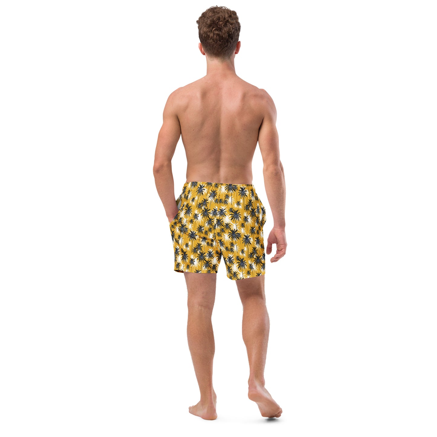 Men's Swim Trunks (Glamourange Mens Swim Trunks By Patterns - 0016 Model)