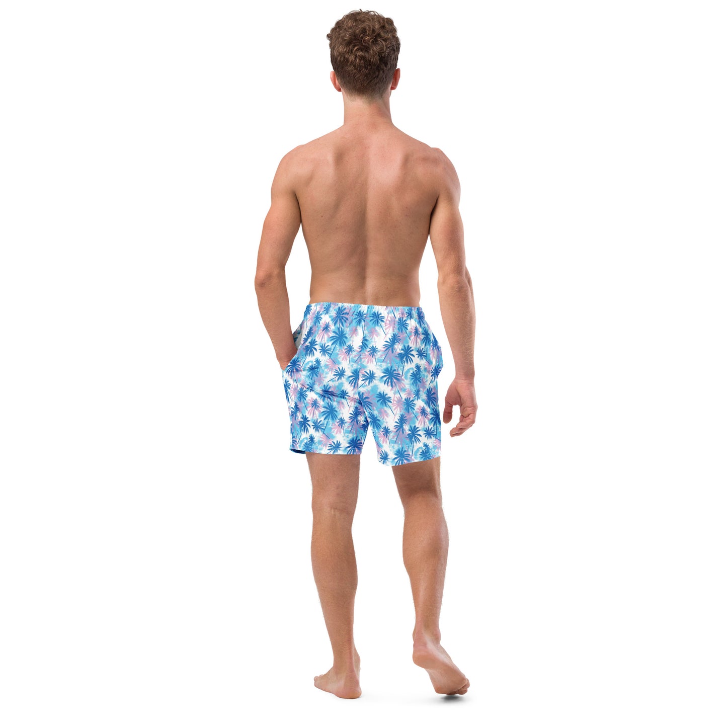 Men's Swim Trunks (Glamourange Mens Swim Trunks By Patterns - 0017 Model)