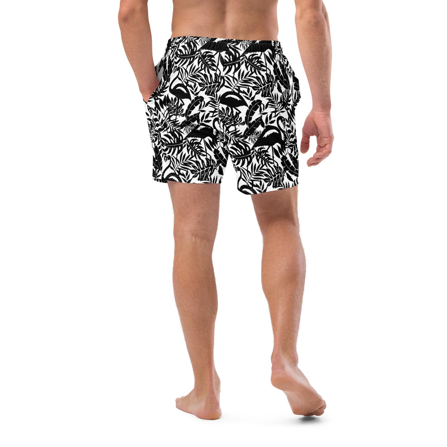 Men's Swim Trunks (Glamourange Mens Swim Trunks By Patterns - 0018 Model)