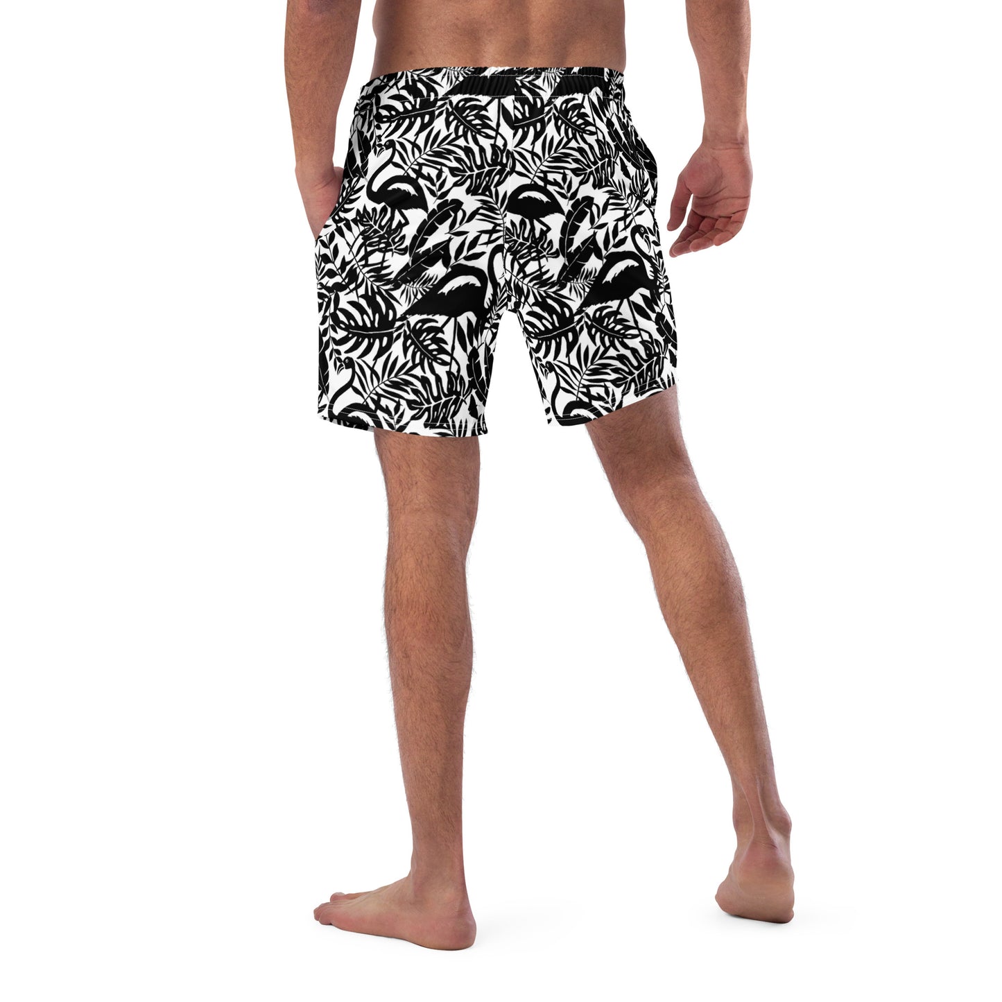 Men's Swim Trunks (Glamourange Mens Swim Trunks By Patterns - 0018 Model)