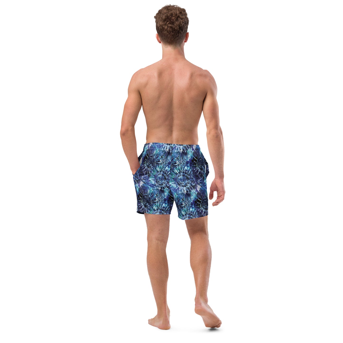 Men's Swim Trunks (Glamourange Mens Swim Trunks By Patterns - 0019 Model)