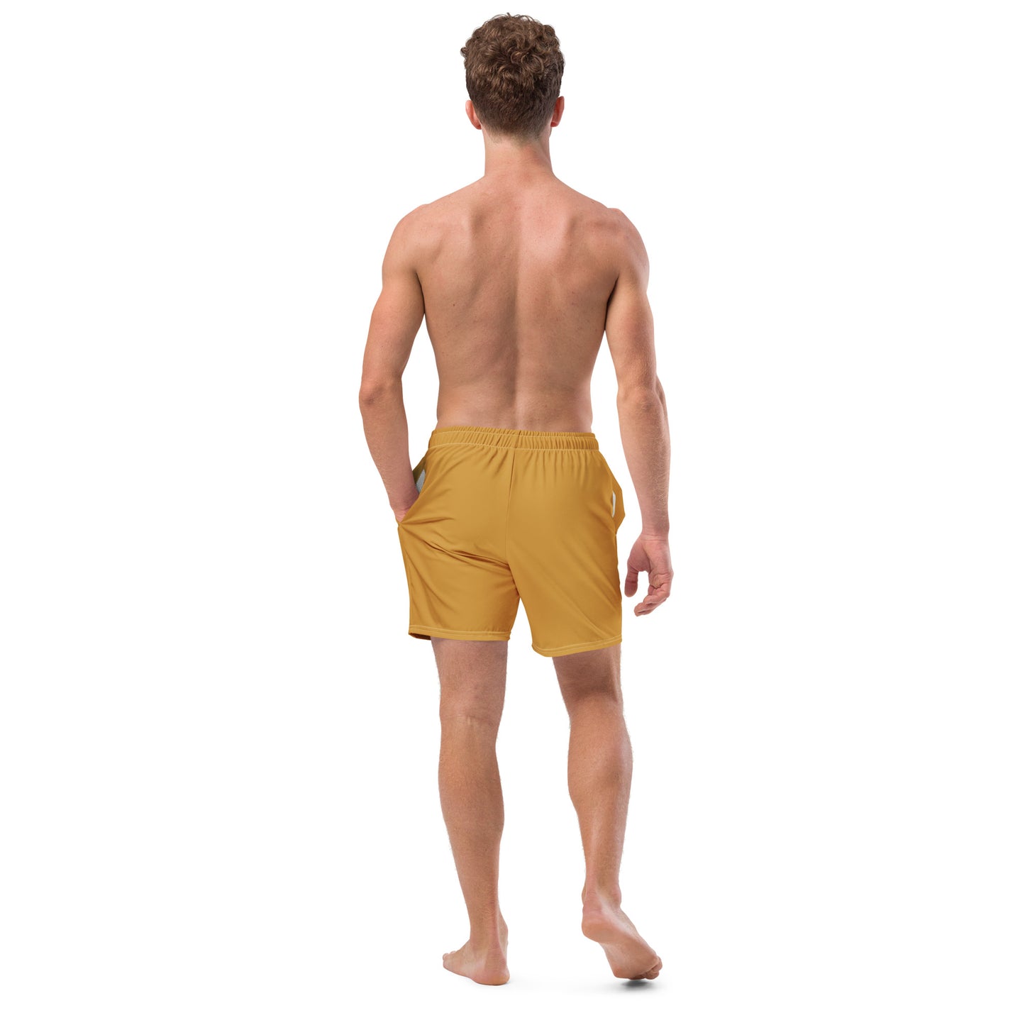 Men's Swim Trunks (Glamourange Mens Swim Trunks By Patterns - 0020 Model)