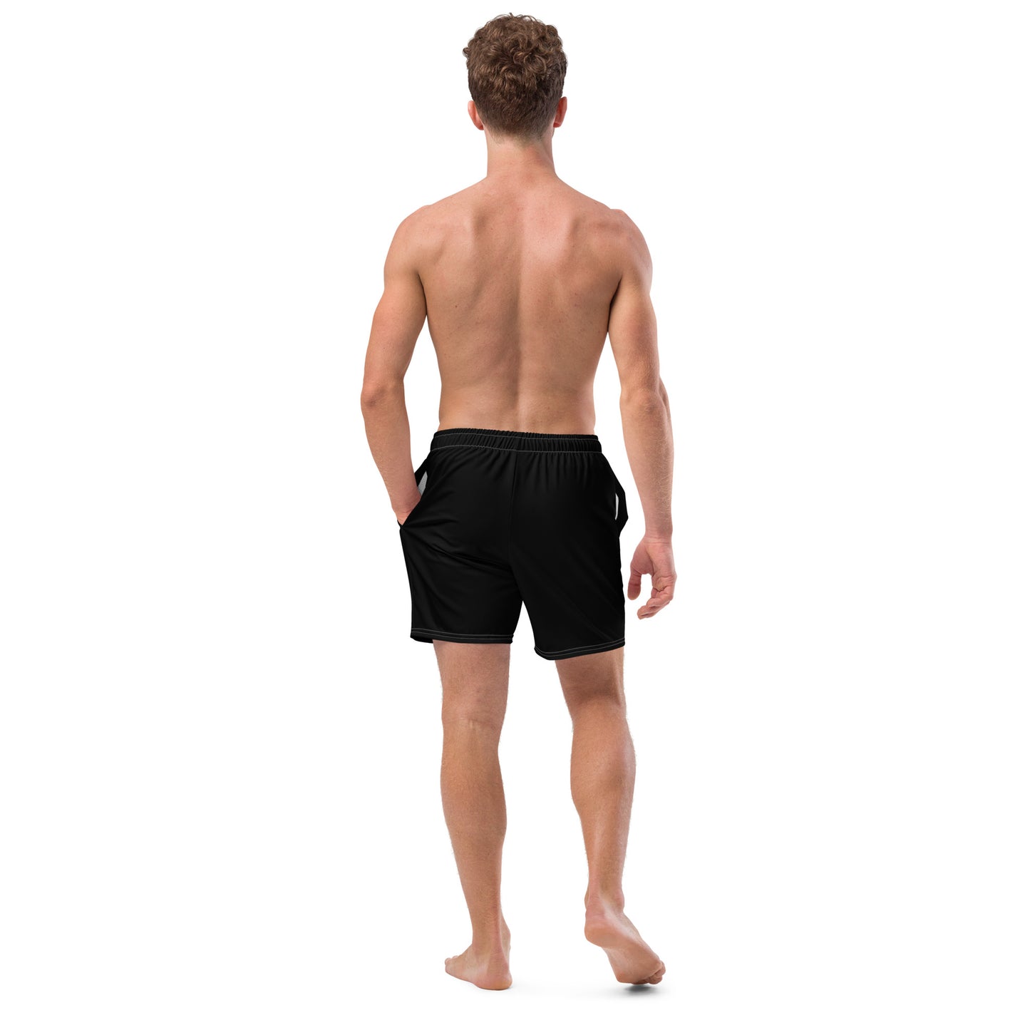 Men's Swim Trunks (Glamourange Mens Swim Trunks By Colours - 001 Model)