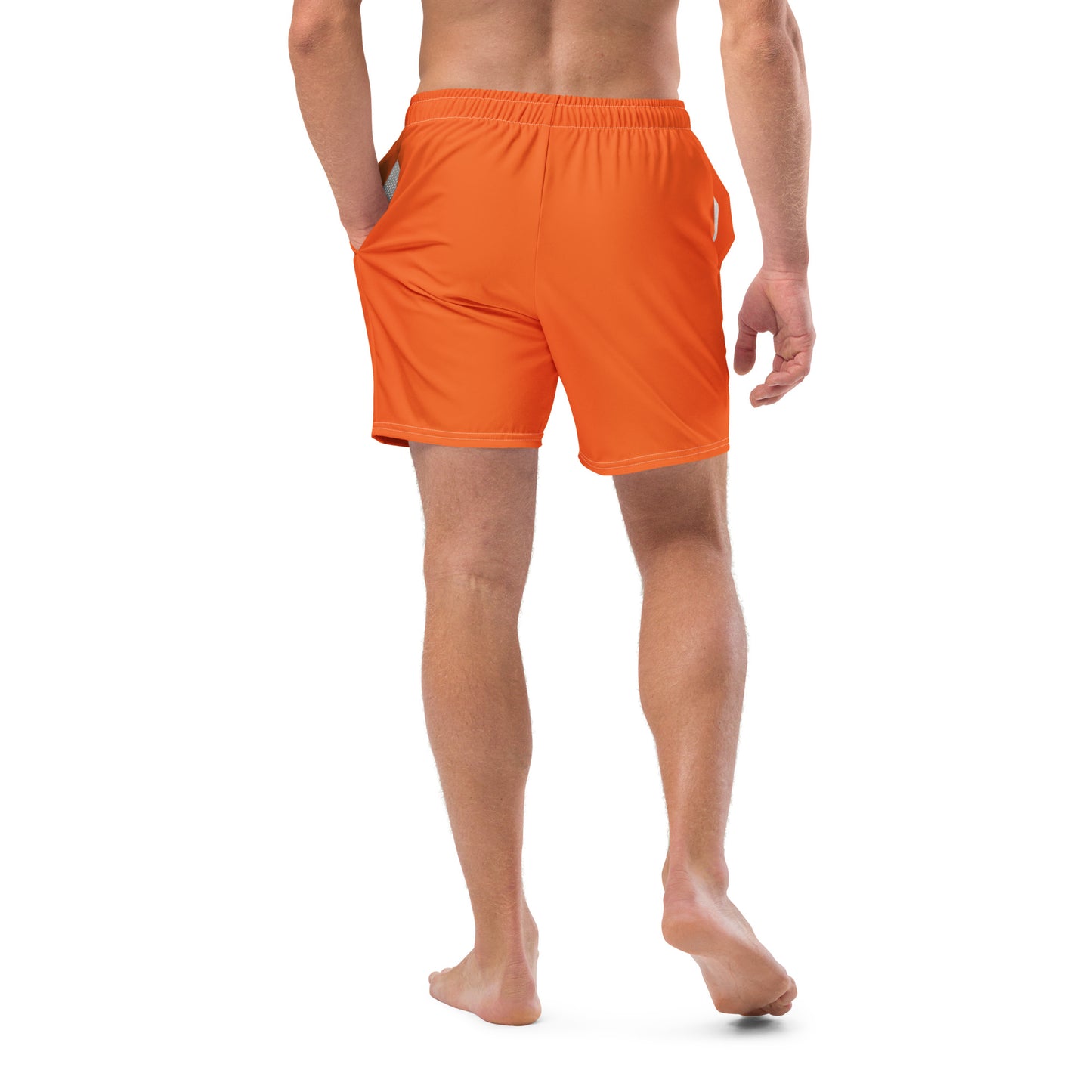 Men's Swim Trunks (Glamourange Mens Swim Trunks By Colours - 004 Model)