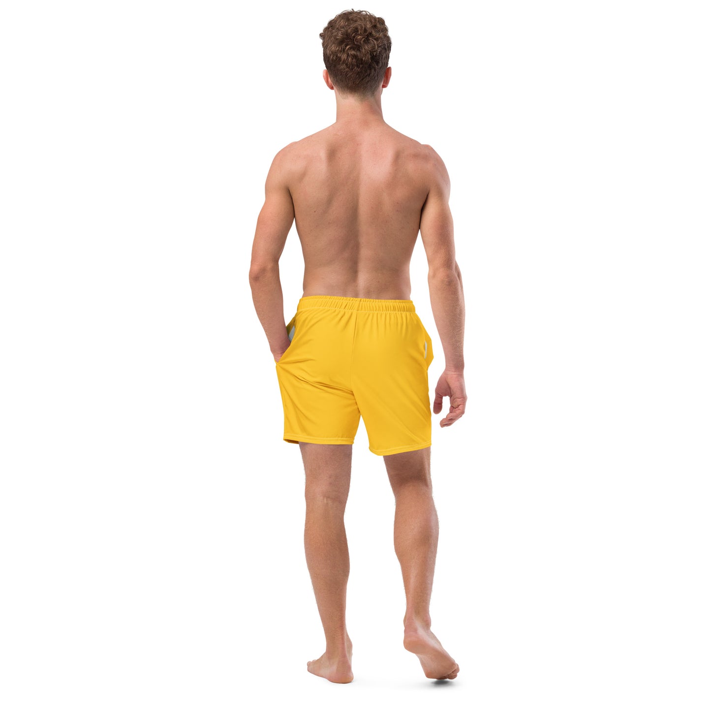 Men's Swim Trunks (Glamourange Mens Swim Trunks By Colours - 006 Model)