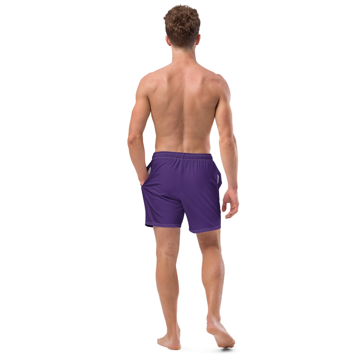 Men's Swim Trunks (Glamourange Mens Swim Trunks By Colours - 009 Model)