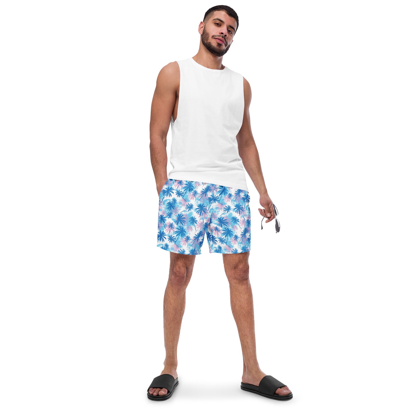 Men's Swim Trunks (Glamourange Mens Swim Trunks By Patterns - 0017 Model)