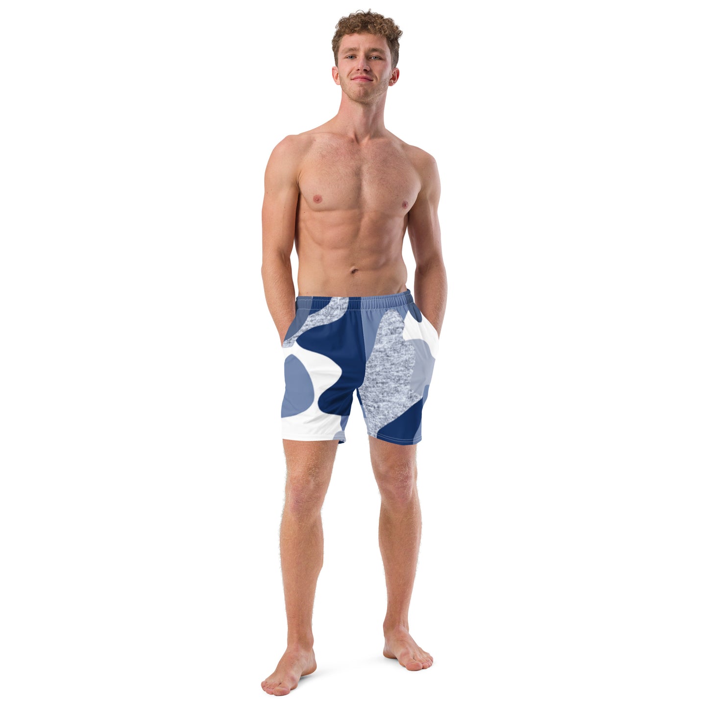 Men's Swim Trunks (Glamourange Mens Swim Trunks By Patterns - 001 Model)