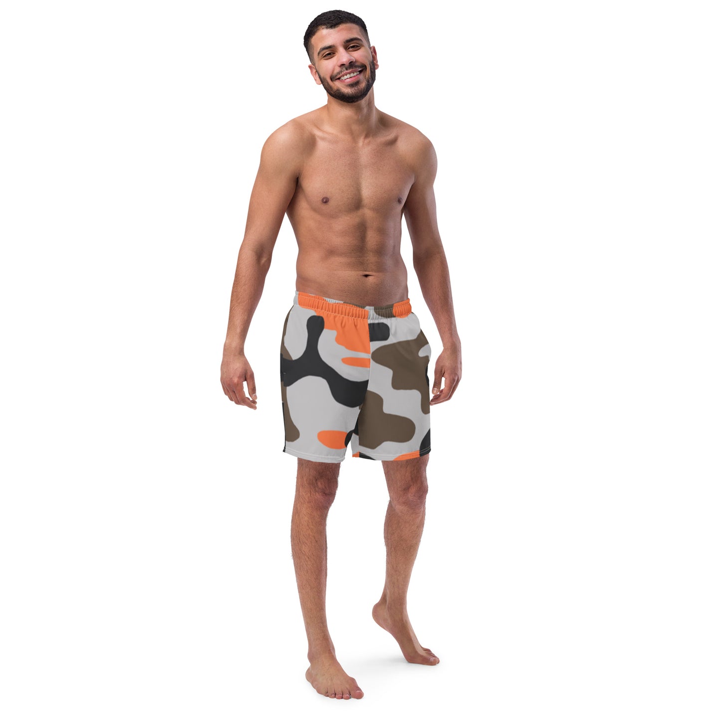 Men's Swim Trunks (Glamourange Mens Swim Trunks By Patterns - 004 Model)