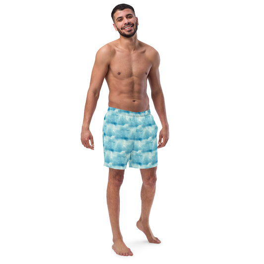 Men's Swim Trunks (Glamourange Mens Swim Trunks By Patterns - 008 Model)