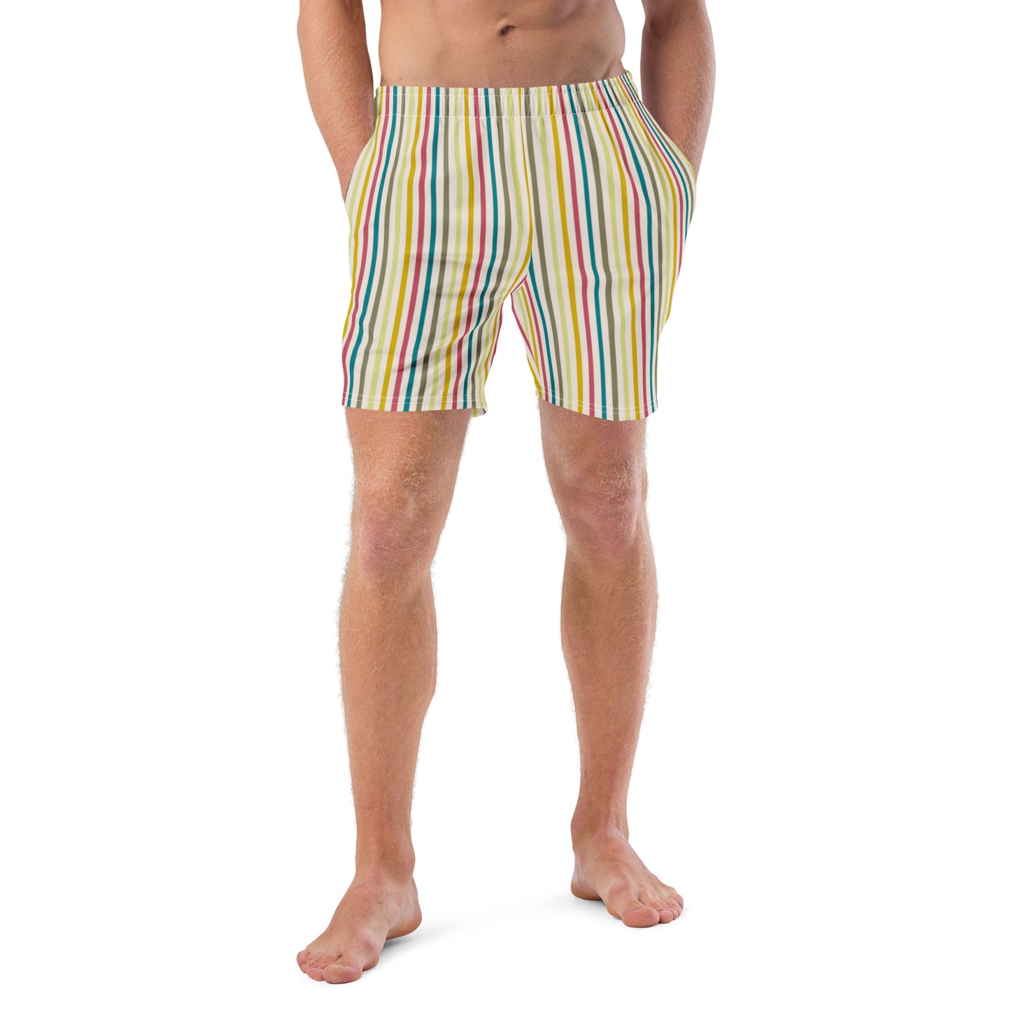 Men's Swim Trunks (Glamourange Mens Swim Trunks By Patterns - 0011 Model)