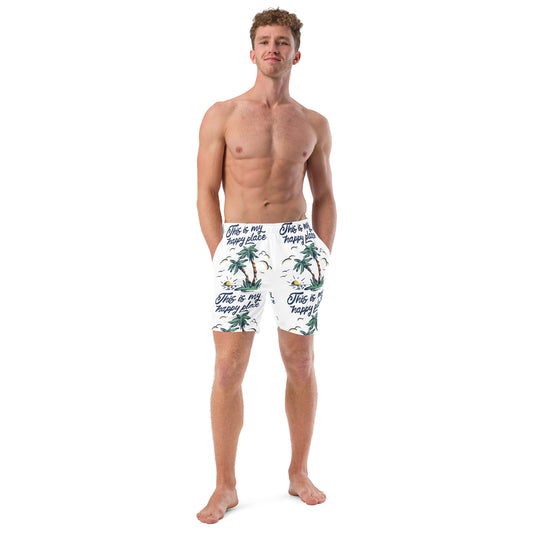 Men's Swim Trunks (Glamourange Mens Swim Trunks By Patterns - 0013 Model)