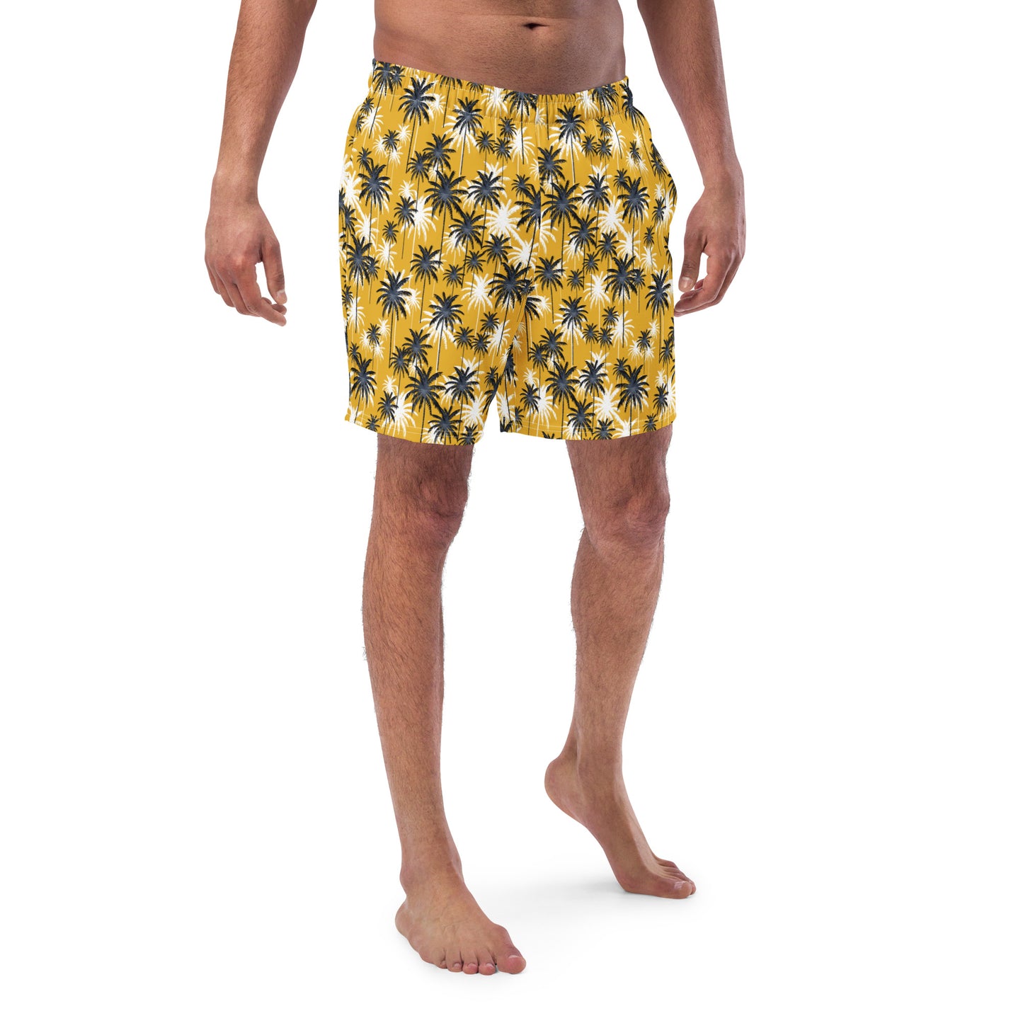 Men's Swim Trunks (Glamourange Mens Swim Trunks By Patterns - 0016 Model)