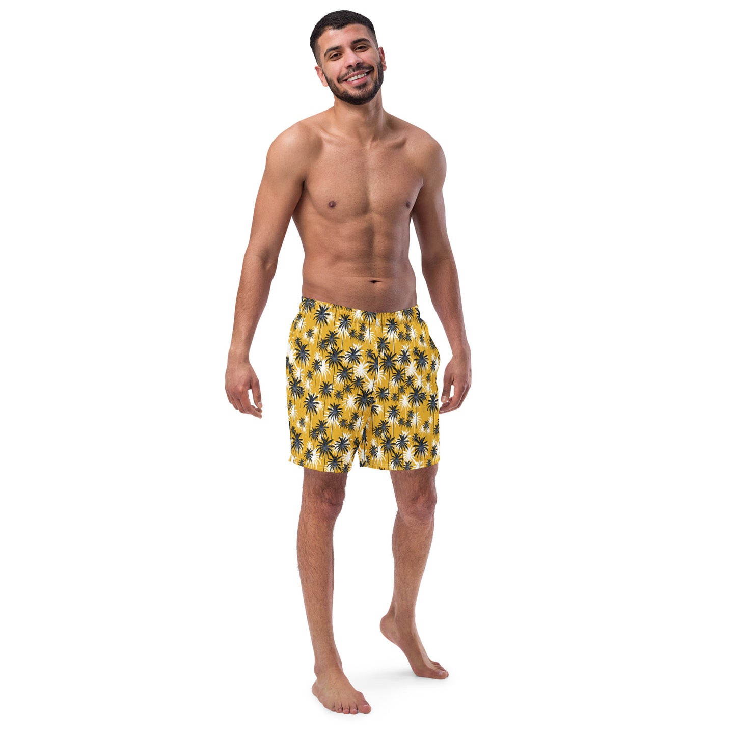 Men's Swim Trunks (Glamourange Mens Swim Trunks By Patterns - 0016 Model)