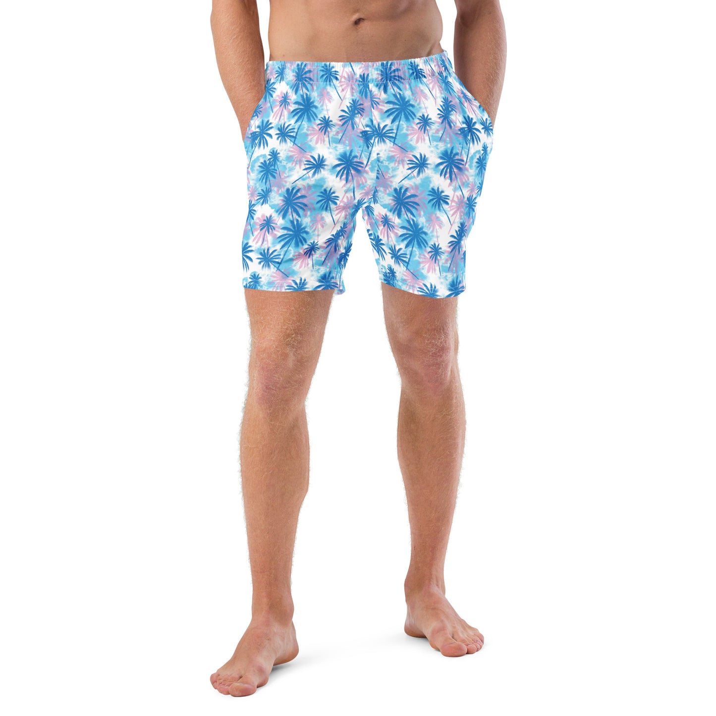 Men's Swim Trunks (Glamourange Mens Swim Trunks By Patterns - 0017 Model)