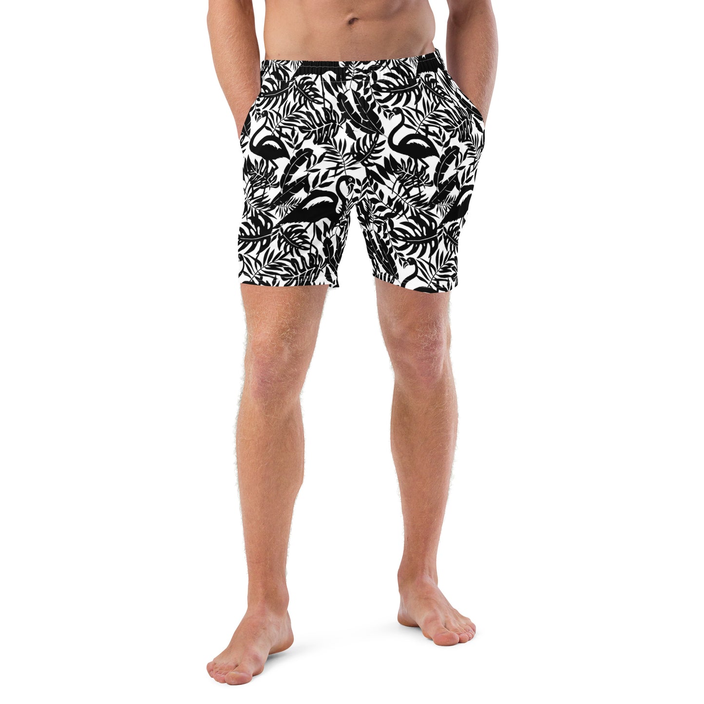 Men's Swim Trunks (Glamourange Mens Swim Trunks By Patterns - 0018 Model)